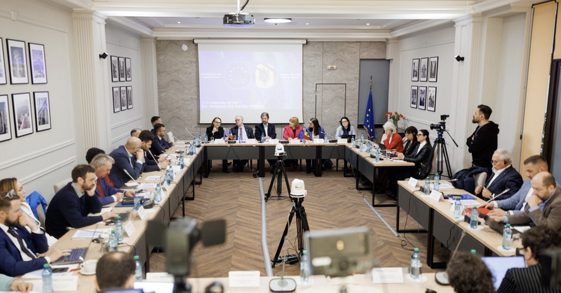Președintele Comitetului Economic și Social European, Seamus Boland a participat la cea de-a 17-a reuniune a Platformei Societății Civile UE–Moldova