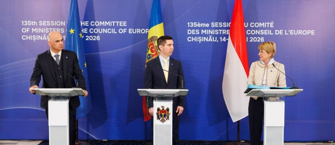 Republica Moldova a transmis Monaco președinția Comitetului de Miniștri al Consiliului Europei
