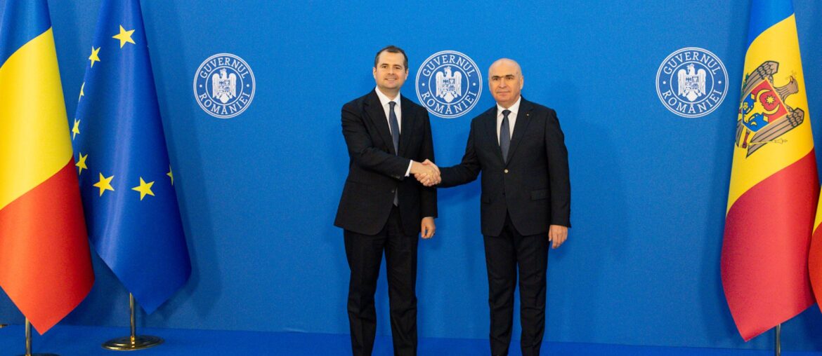 Tofan și Bolojan stabilesc prioritățile cooperării moldo-române: investiții, infrastructură, energie și integrarea europeană