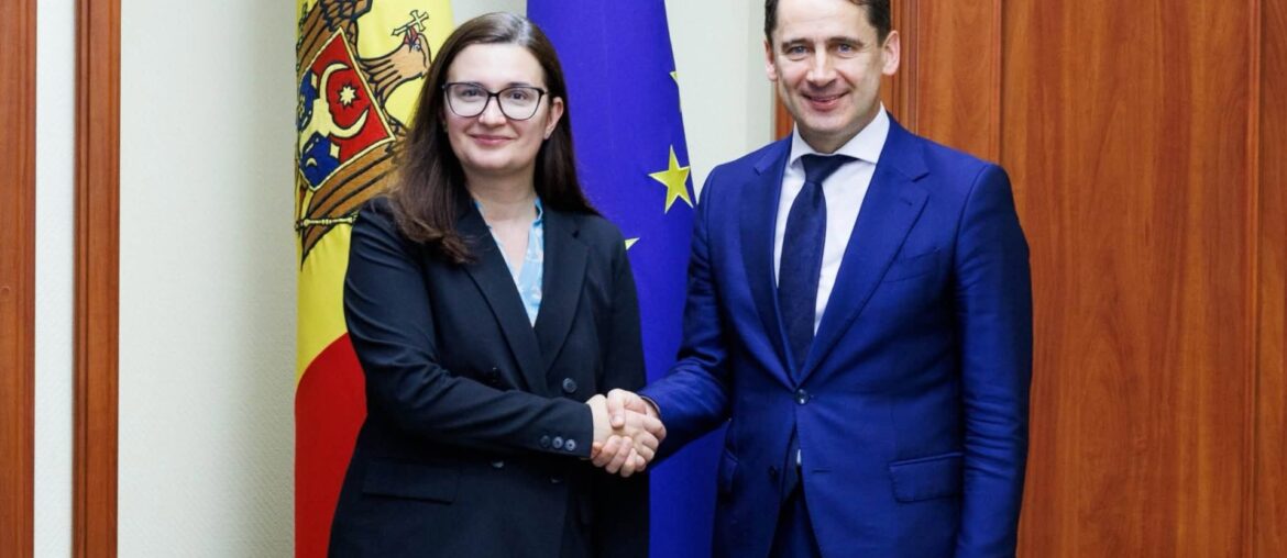 Cristina Gherasimov și viceministrul de Externe al Lituaniei au discutat la Chișinău despre avansarea procesului de aderare la UE