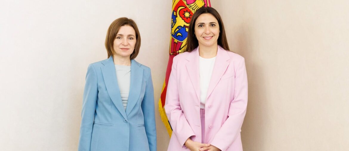 Maia Sandu i-a conferit „Ordinul Onoarei” viceministrei pentru Afaceri Europene a Ciprului, Marilena Raouna