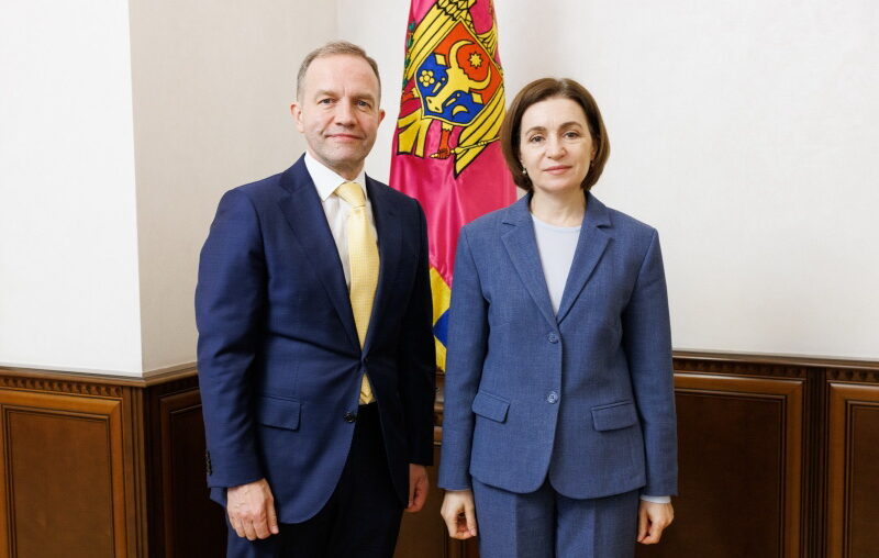 Maia Sandu și Falk Lange au făcut bilanțul cooperării dintre Republica Moldova și Consiliul Europei