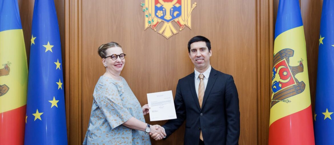 Vicepremierul Mihai Popșoi și noul șef al Oficiului Consiliului Europei la Chișinău au discutat implementarea reformelor și cooperarea în sprijinul integrării europene