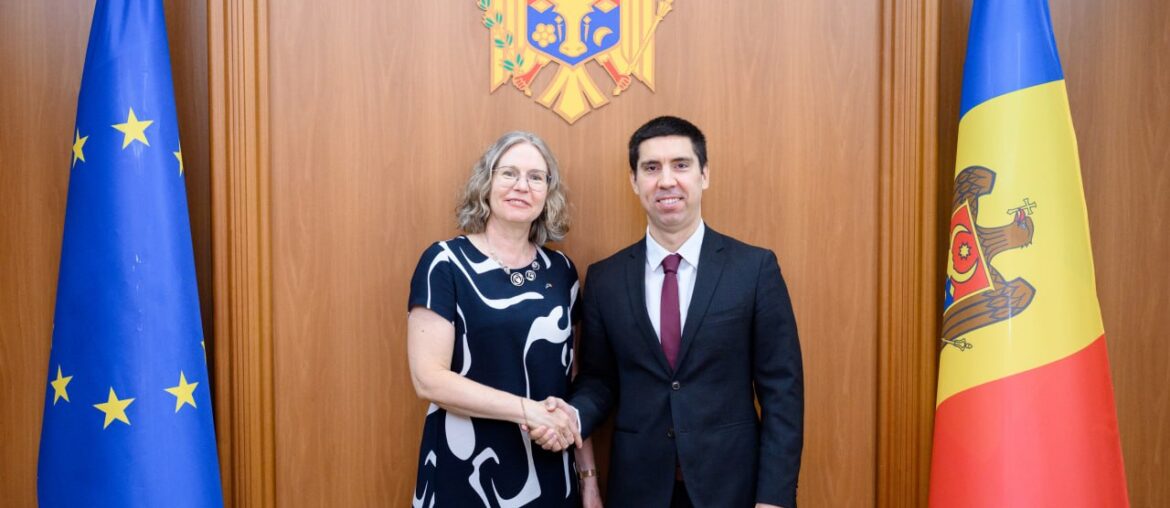Mihai Popșoi, la întrevederea de rămas-bun cu ambasadoarea Estoniei: Cooperarea bilaterală intră într-o nouă etapă