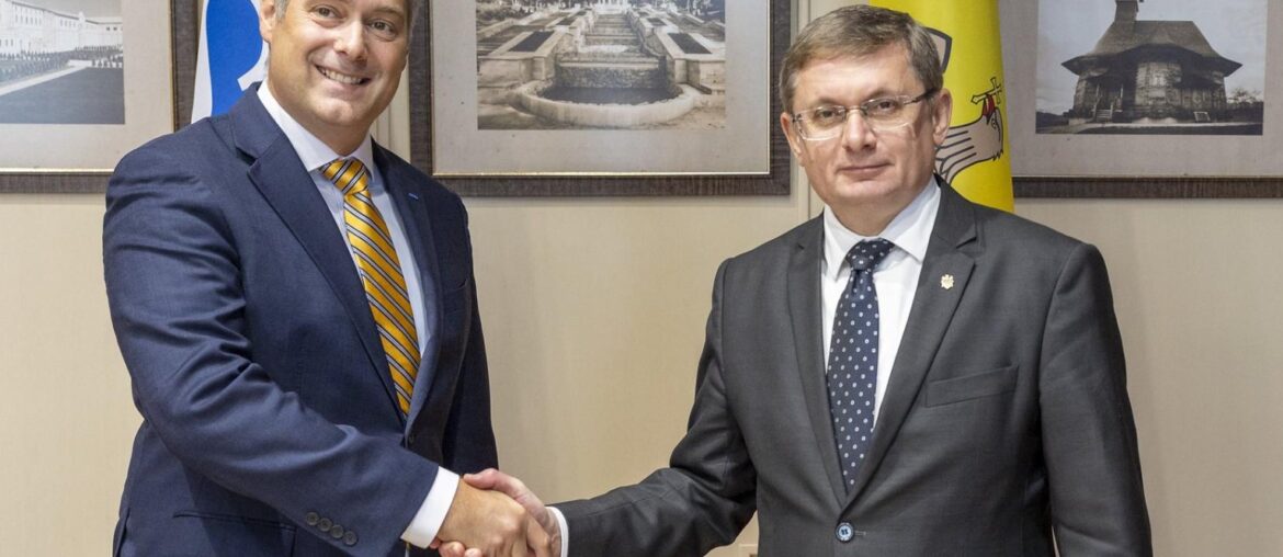 Igor Grosu, întrevedere cu noul șef al Misiunii OSCE în Republica Moldova