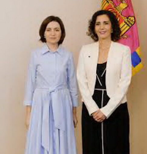 Reformele și gestionarea crizelor, în centrul discuțiilor dintre Maia Sandu și comisara europeană Hadja Lahbib