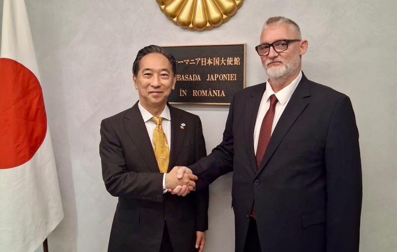 Dr. eng. Adrian-Victor Vevera met with His Excellency Takashi Katae, Ambassador of Japan to Romania, and with the Embassy’s team of specialists